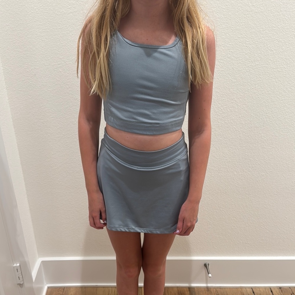Rylee + Cru Kids Matching Set in Light Blue